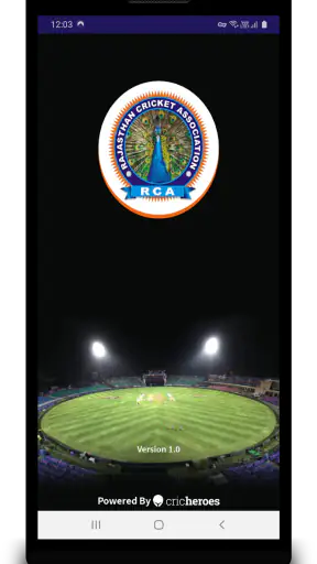 Rajasthan Cricket Association screenshot