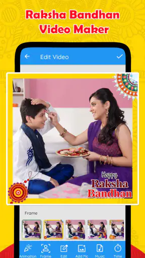 Raksha Bandhan Video Maker screenshot