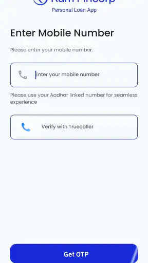 Ram Fincorp: Personal Loan App screenshot