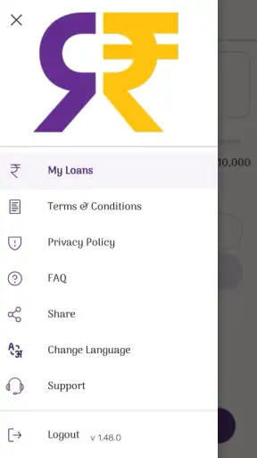 RapidRupee - Personal Loan App screenshot