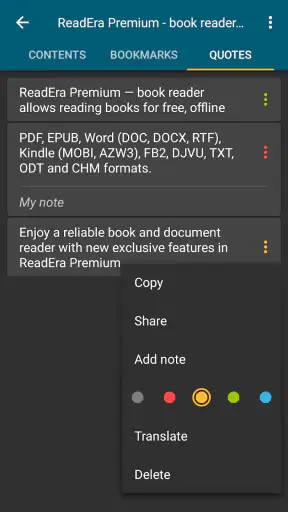 ReadEra Premium – पुस्तक रीडर screenshot