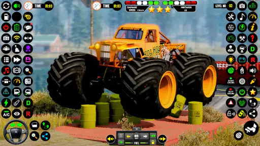 Real Monster Truck Games 3D screenshot