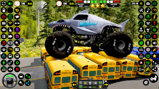 Real Monster Truck Games 3D screenshot