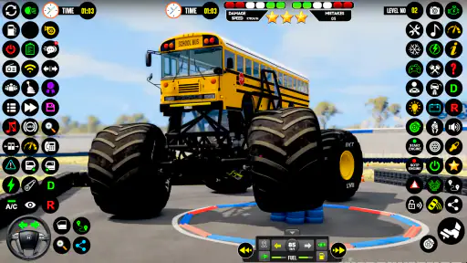 Real Monster Truck Games 3D screenshot