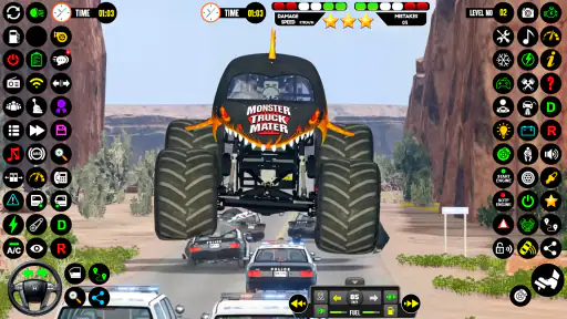Real Monster Truck Games 3D screenshot