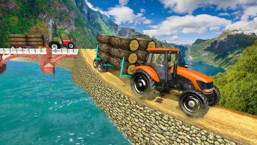 Real Tractor Trolley Sim Game screenshot