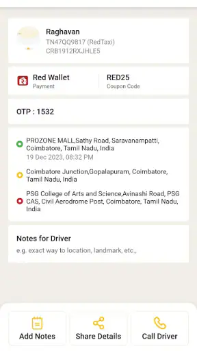 Red Taxi screenshot