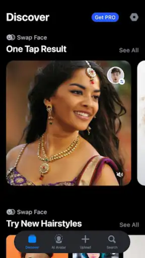 Reface: AI Face swap videos screenshot