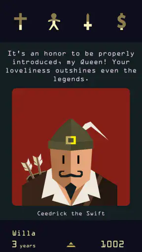 Reigns: Her Majesty screenshot