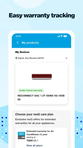 Reliance ResQ screenshot