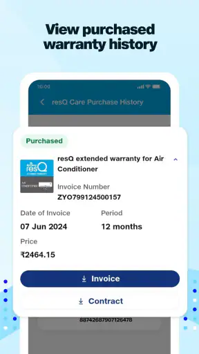 Reliance ResQ screenshot