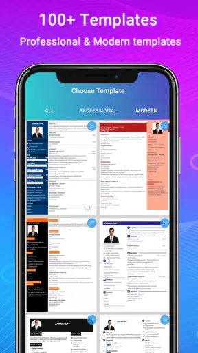 Resume Builder App, CV maker screenshot