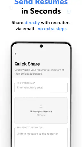 ResumeIT: रिज्यूम पीडीएफ मेकर screenshot