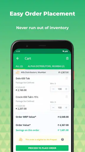 Retailio Retailer B2B Platform screenshot