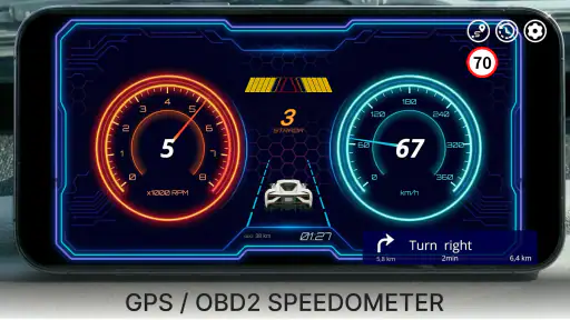 RevDashx GPS Engine Sounds screenshot