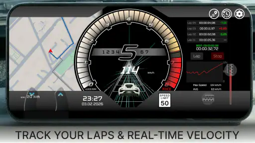 RevDashx GPS Engine Sounds screenshot
