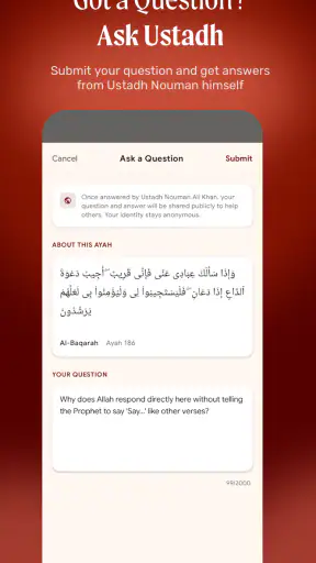 Revealed: a Quran Study App screenshot