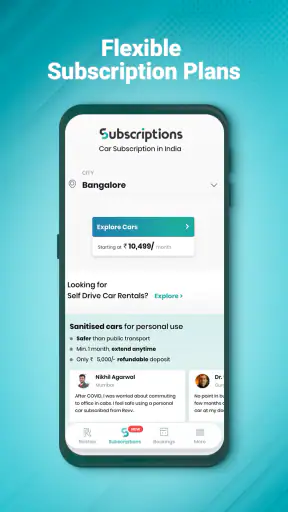 Revv - Self Drive Car Rentals screenshot
