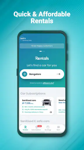 Revv - Self Drive Car Rentals screenshot