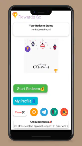 Rewards Go - Redeemer App screenshot