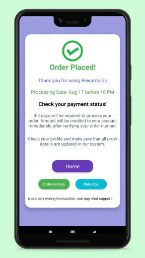 Rewards Go - Redeemer App screenshot
