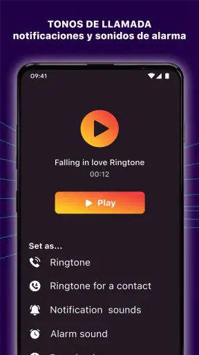 Ringtone songs & wallpaper screenshot