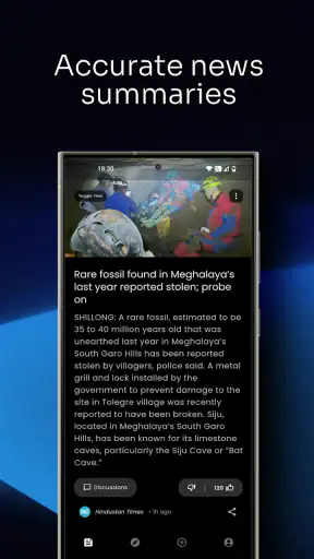 Riple - News in 100 words screenshot