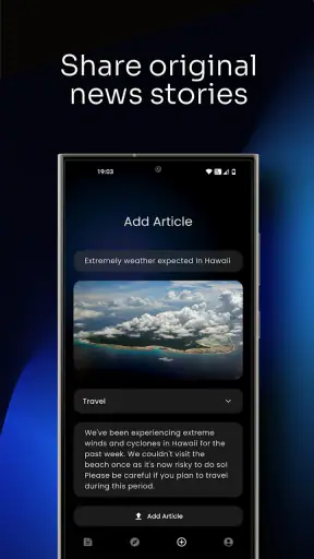 Riple - News in 100 words screenshot