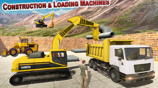 Road Construction City Games screenshot