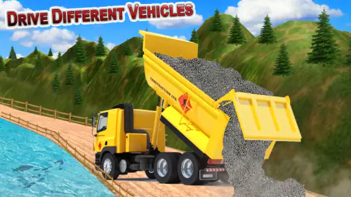 Road Construction City Games screenshot