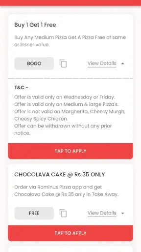 Rominus Pizza screenshot