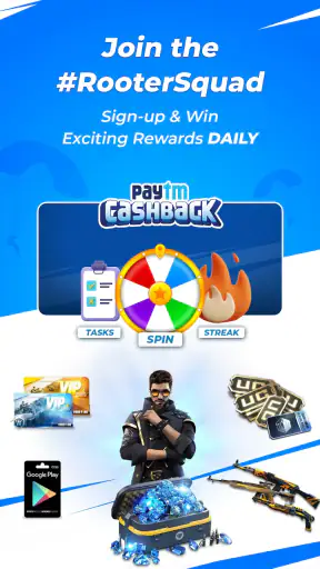 Rooter: Game & Esports App screenshot