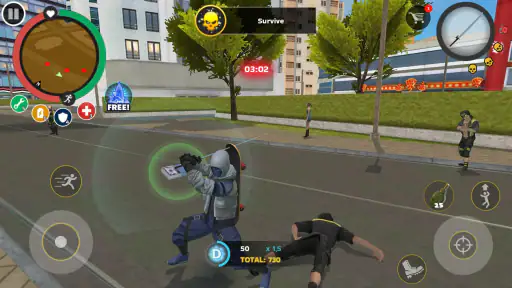 Rope Hero: Mafia City Wars screenshot