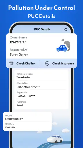 RTO Guru - Vehicle Info App screenshot