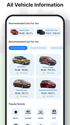RTO Vehicle Information screenshot