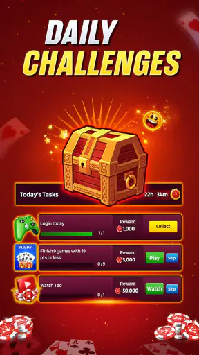 Rummy Gold (With Fast Rummy) screenshot