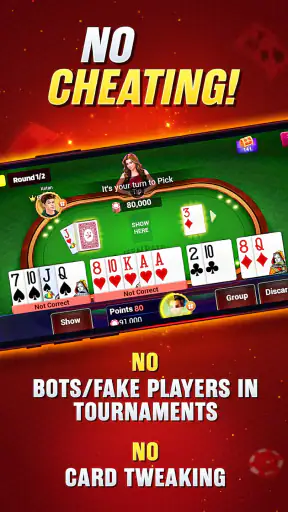 Rummy Gold (With Fast Rummy) screenshot