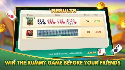 Rummy Multiplayer screenshot