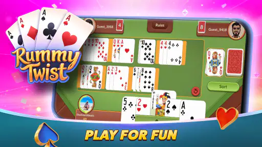 Rummy Twist: Online Card Game screenshot