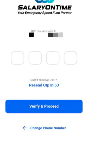 SalaryOnTime:Personal Loan App screenshot