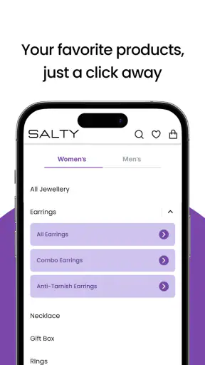 SALTY Online Fashion Jewellery screenshot