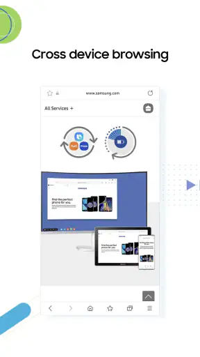 Samsung Internet Browser screenshot