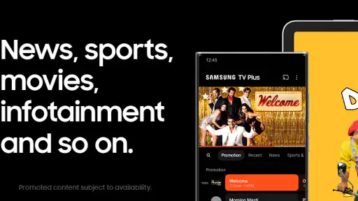 Samsung TV Plus screenshot