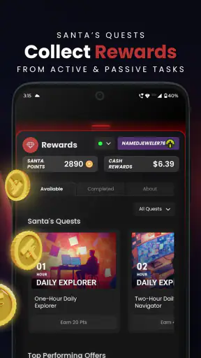 Santa Browser screenshot