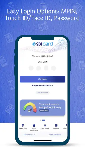SBI Card: Pay Bills & Shop screenshot