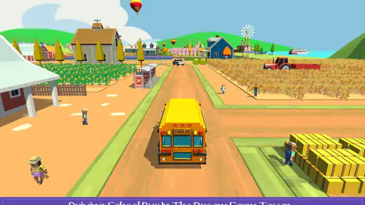 School Bus Farm Driving screenshot