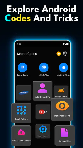Secret Codes And Mobile Hacks screenshot