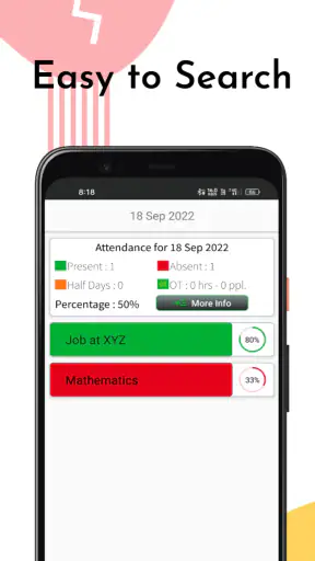 Self Attendance screenshot