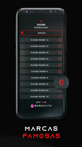 Sensibilidad, Botón y DPI screenshot
