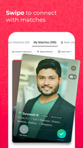 Shaadi.com® - Matrimony App screenshot